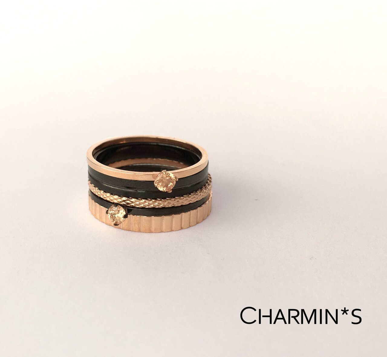 Ring R327 Rosé 'Snake'