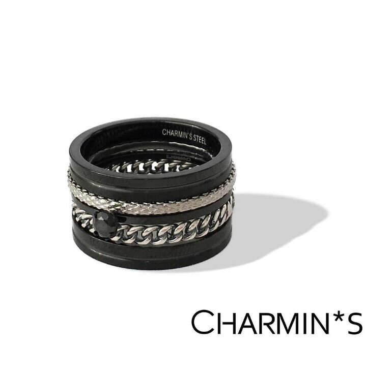 Ring R325 Steel 'Snake'