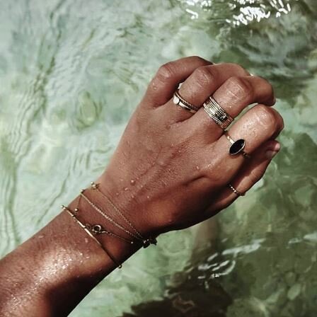 Ring R325 Steel 'Snake'
