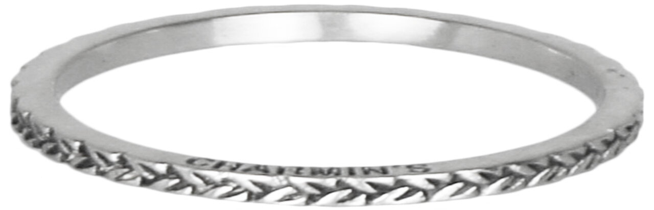 Ring R224 Silver 'Braided'