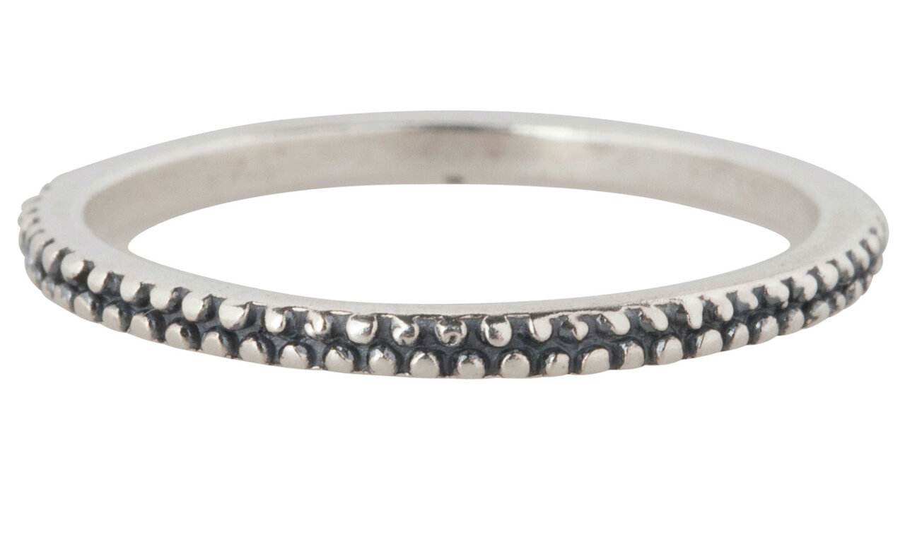 Ring R300 Silver 'Dotted'