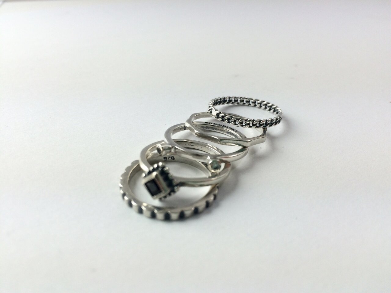 Ring R299 Silver 'Bolt'