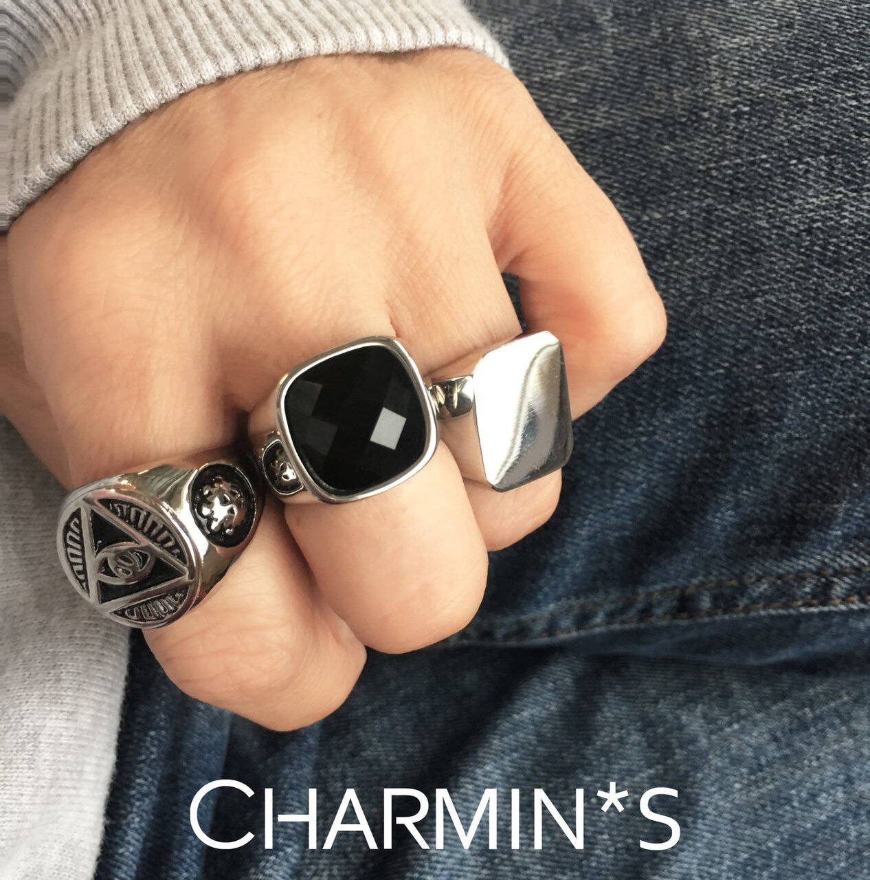 zegelring staal charmin's