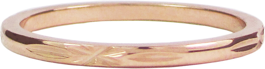 Ring R306 Rosé 'Cross'