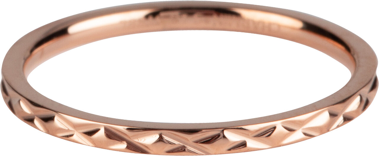 Ring R309 Rosé 'Cross Steel'