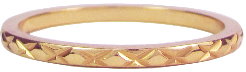 Ring R309 Rosé 'Cross Steel'