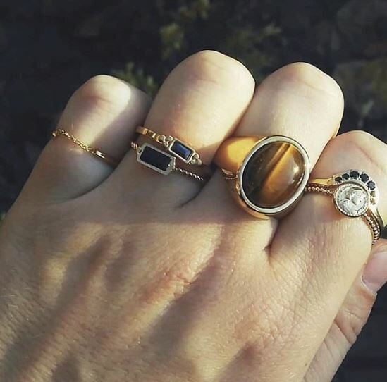 R613 Block Rose gold Steel