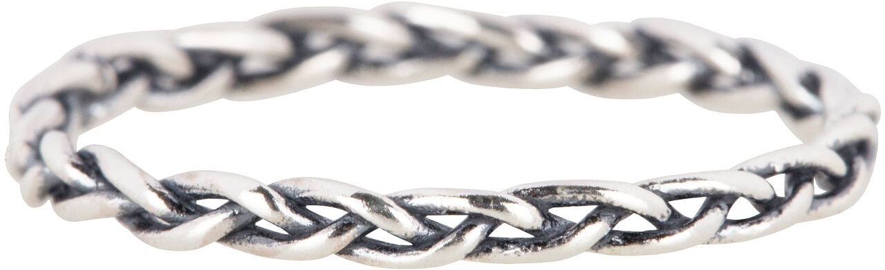 RING R487 &#039;SILVER BRAID&#039;