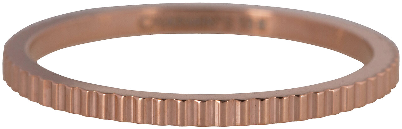 RING R400 ROSÉ 'STEEL BRICKS'