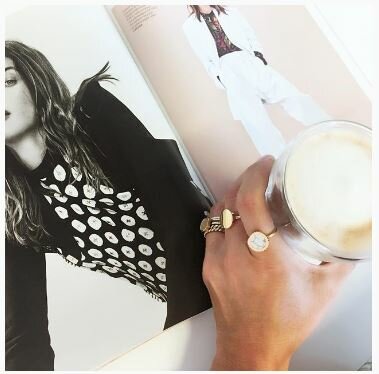 Ring R388 Fashion Seal Black Steel