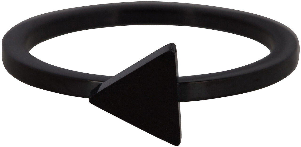 Ring R397 Black 'Steel Triangle'