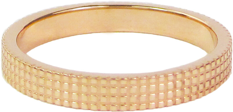 Ring R317 Rosé 'Carved'