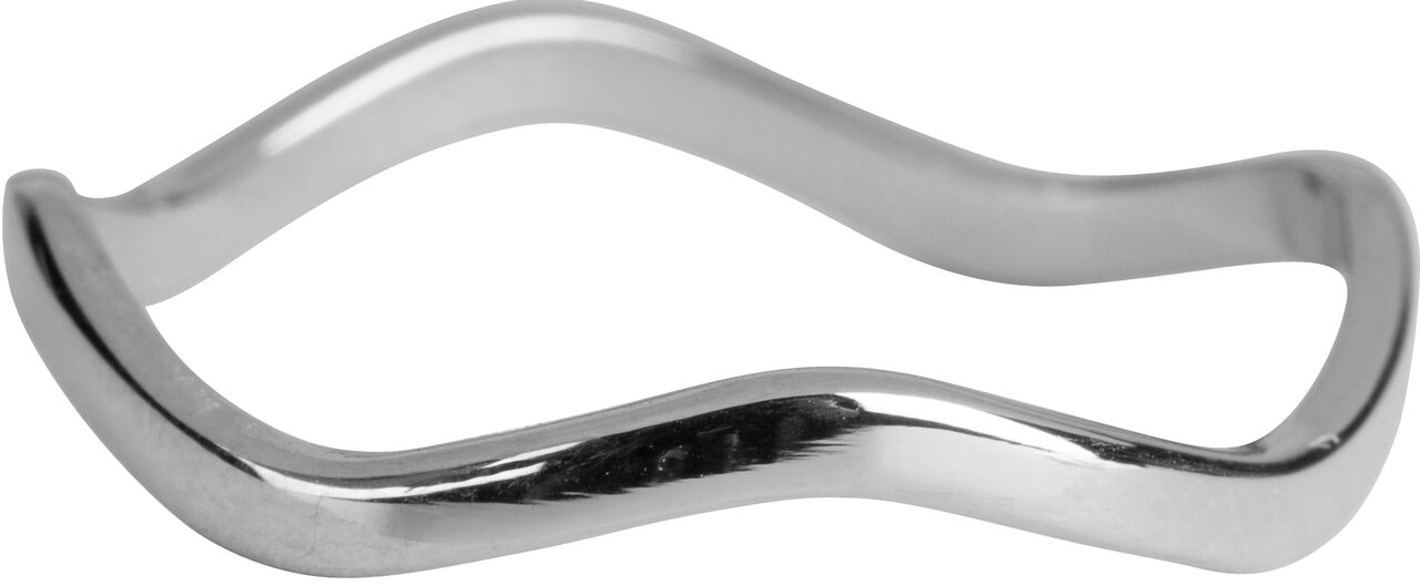R796 Smooth Waves Shiny Steel