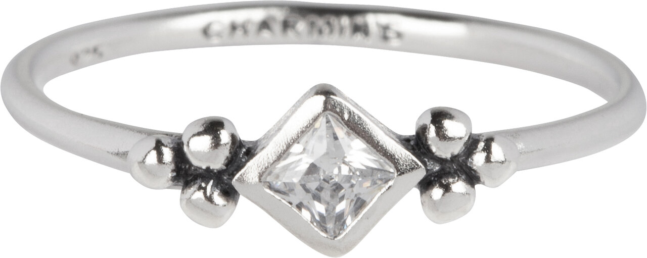 R758 Silver Ornaments Crystal