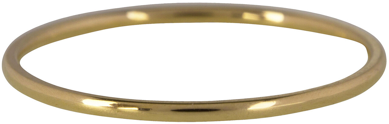 Charmin’s goudkleurige Ring Rond Extra Smal 1MM R370