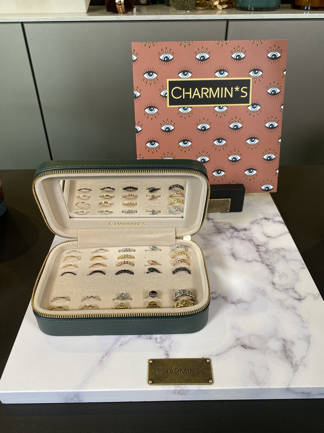 Charmin's Presentatie Onderplaat Eco Marmer 5551