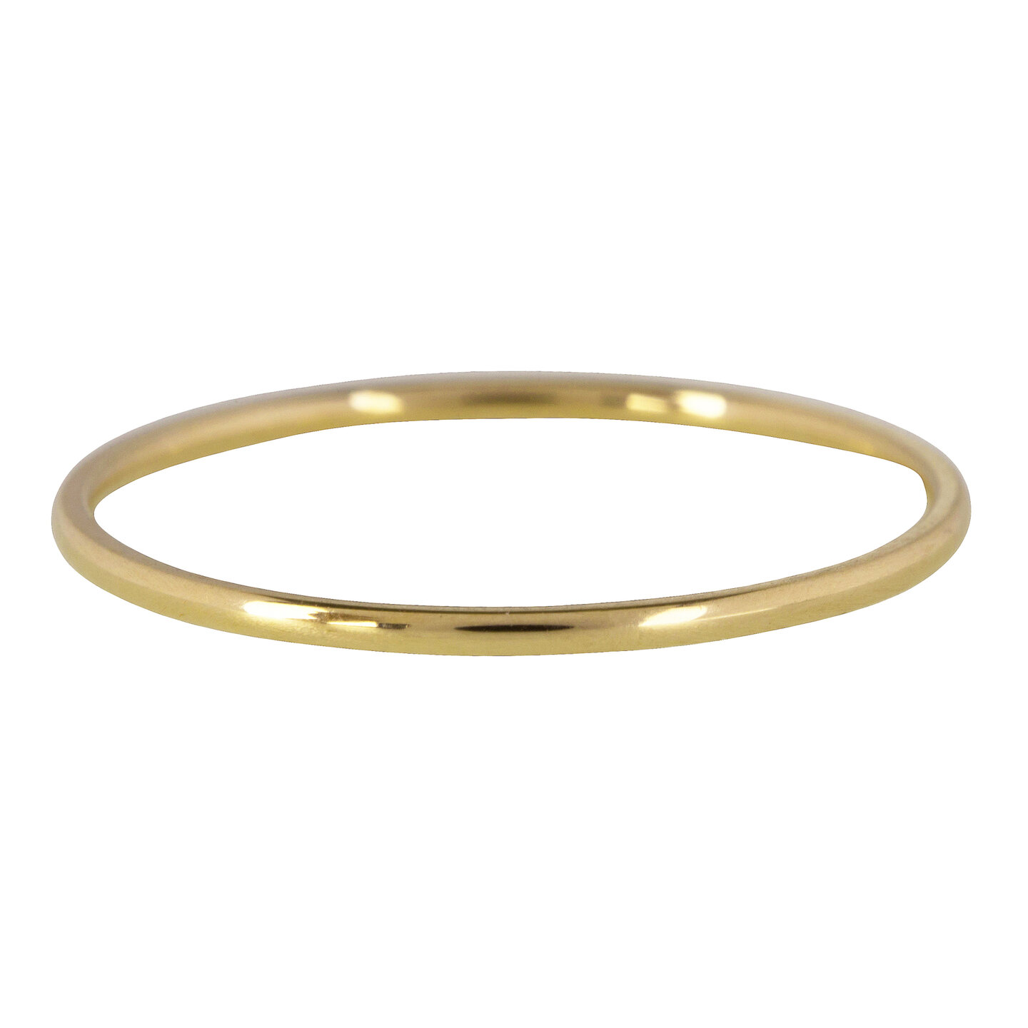 Charmin’s goudkleurige Ring Rond Extra Smal 1MM R370
