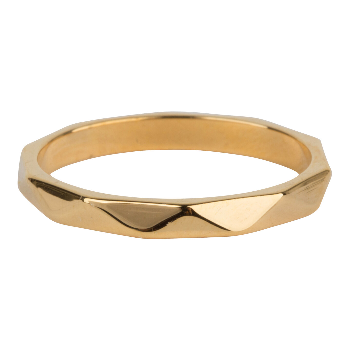 Charmin's Gehoekte Basis Ring 2,5mm Steel R608