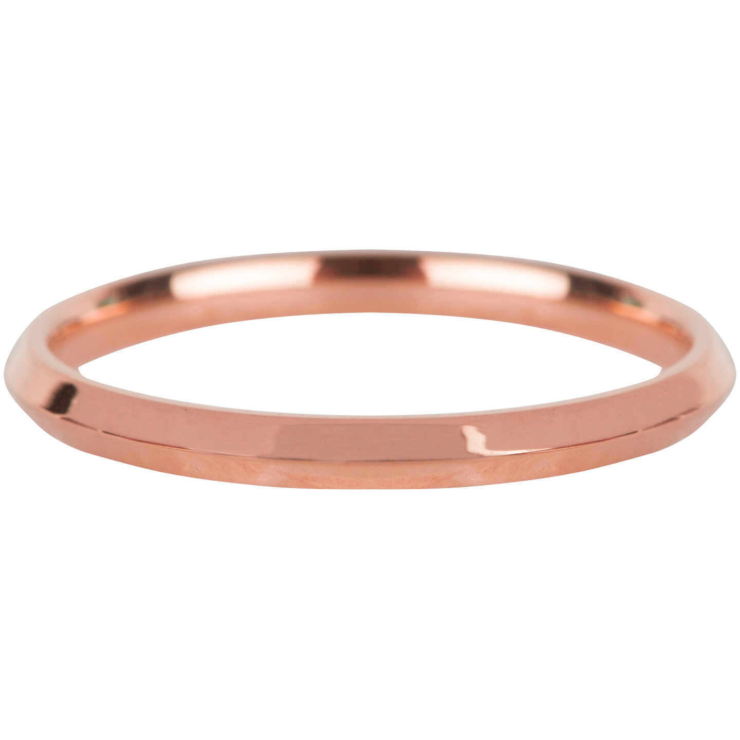 R669 Basic Hooked Rose Gold Steel