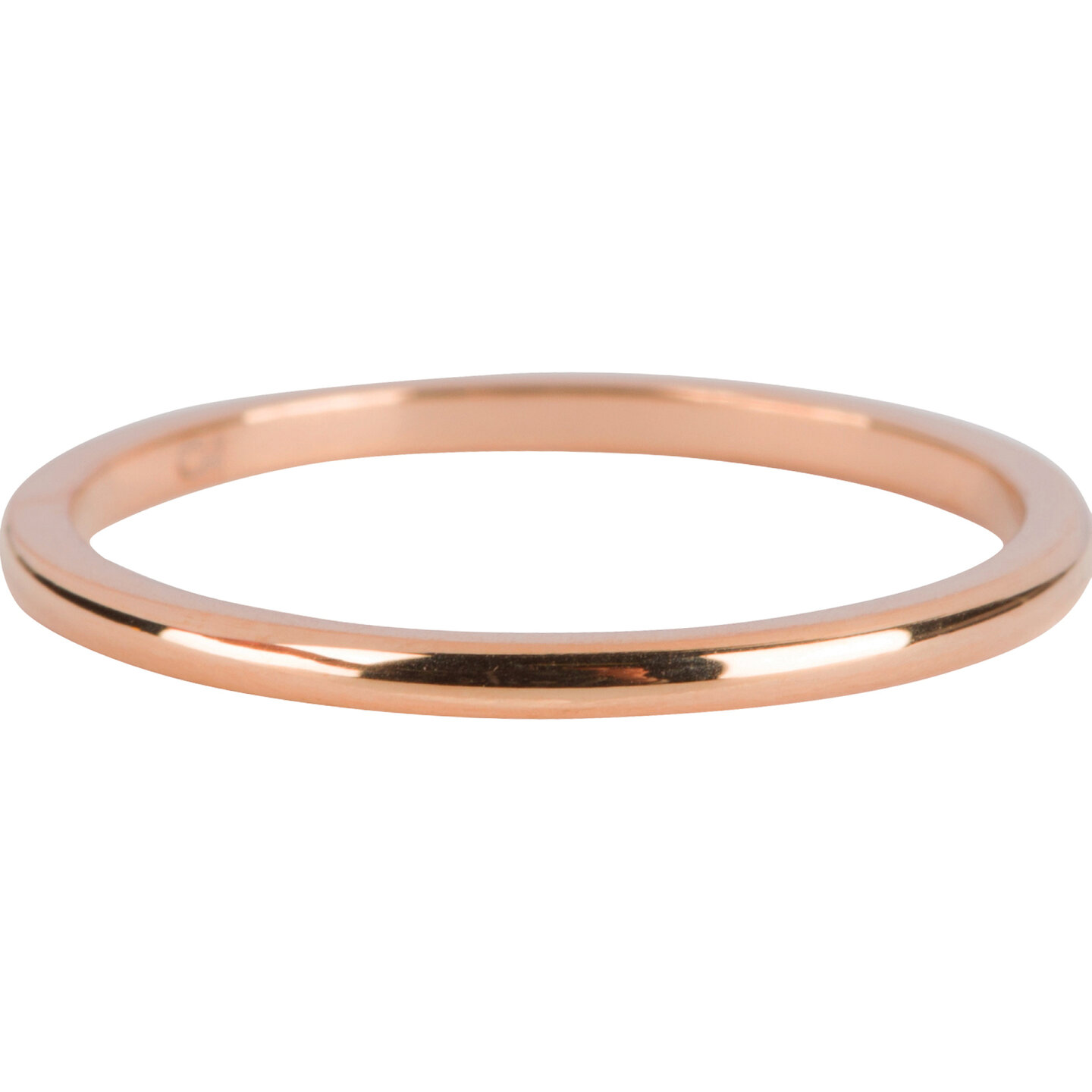 R636 Round Finished Basic Rose Gold Steel