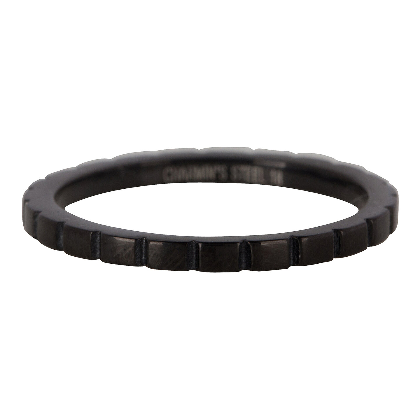 RING R442 BLACK 'STEEL BASICALLY'