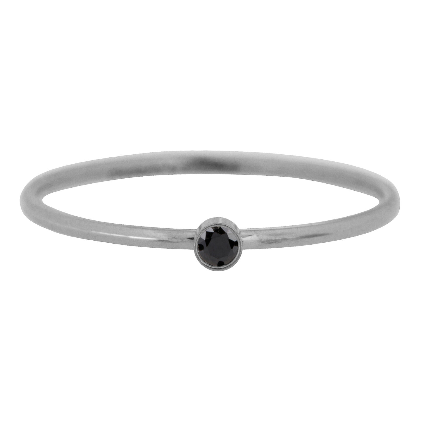 R492 Shine Bright 2.0 Steel with black crystal