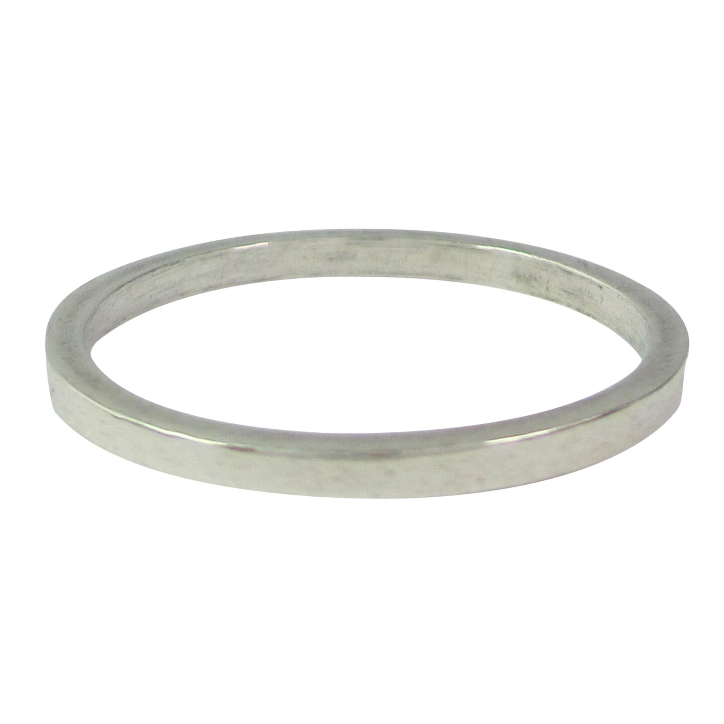 Charmins zeitloser Sterlingsilber-Ring zum Stapeln und Anbringen R001