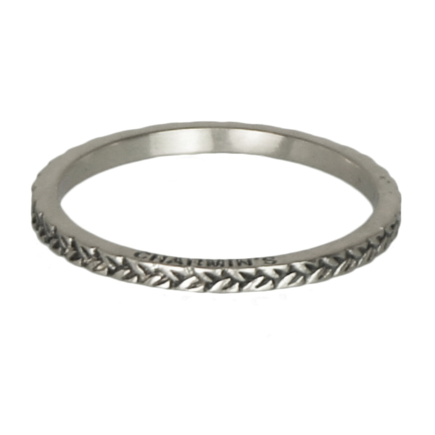 Ring R224 Silver &#039;Braided&#039;