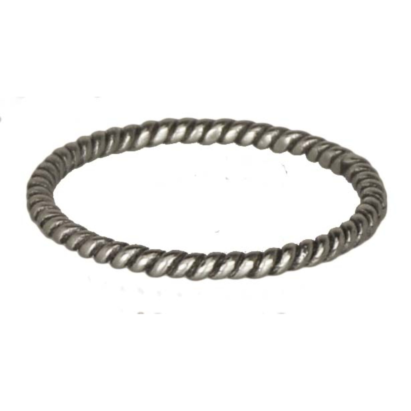 Ring R225 Silver 'Twisted'