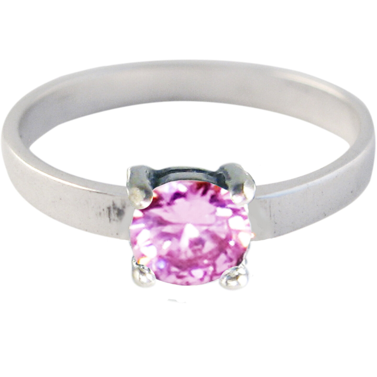 Ring KR31 &#039;Princess Diamond&#039; Pink