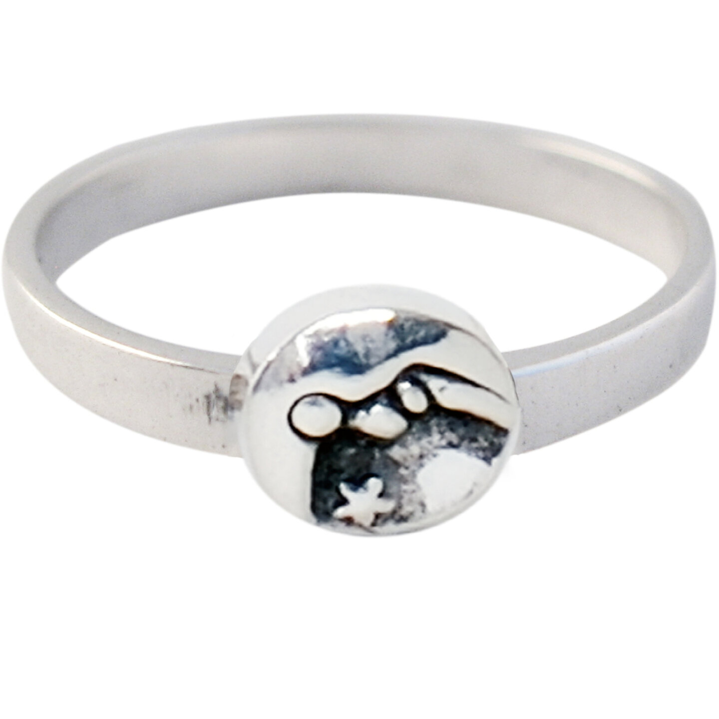 Ring KR40 &#039;Moon And Stars&#039;