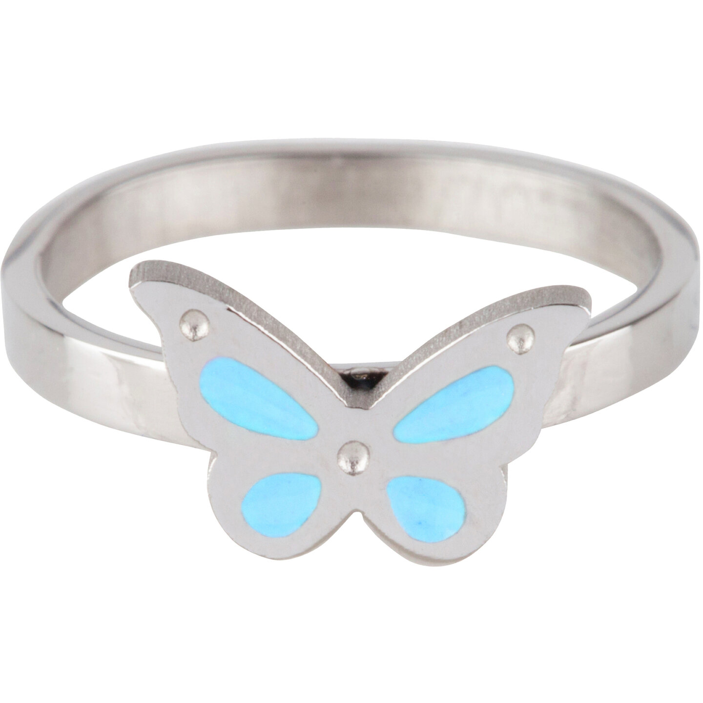 KR65 Butterfly Blue Shiny Steel