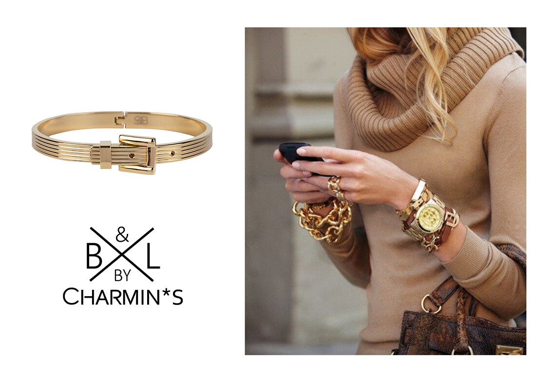 BL104 Bracelet Ceinture Gold 