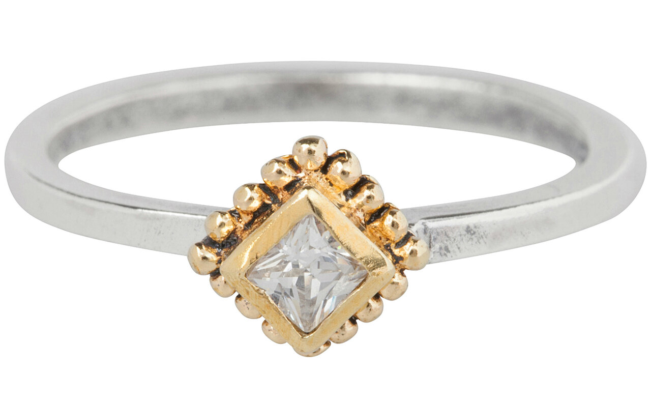 Ring R269 White 'Ace Goldtop'