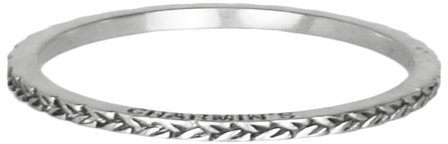 Ring R224 Silver &#039;Braided&#039;