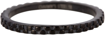 Ring R454 Black &#039;Pointy Steel&#039;