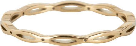 Charmin's R1112 Ring Open Oval Goud