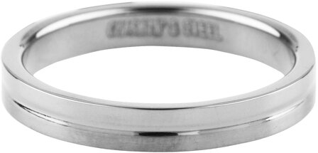 Ring R343 Steel &#039;Matt and Shiny&#039;