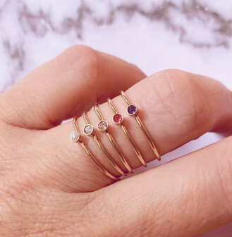 Charmin's Ring Roze Shine Bright Steel 2.0