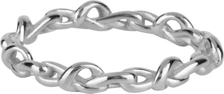 Charmin&rsquo;s Valentijn Love Eternal Knot Steel R1294