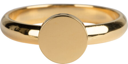 KIDZ Mini&amp;Me Children&#039;s Rings with Display steel and gold-plated children&#039;s rings in 3 sizes