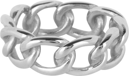 Charmin&#039;s Gourmet Link Chain Ring Steel R1374