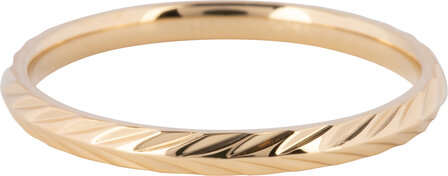 Charmins Ring hinterl&auml;sst gl&auml;nzendes Gold R1243