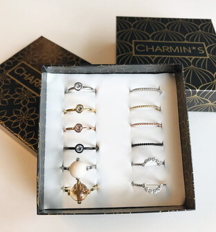 Charmin&#039;s schmales Display aus &Ouml;ko-Karton, 12 Ringe, 5522