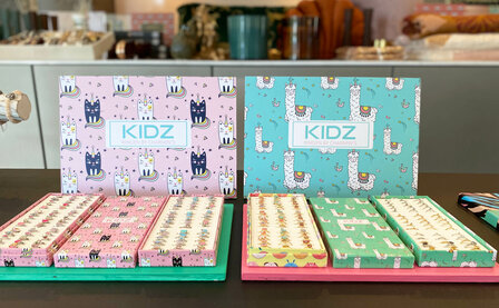 KIDZ 45 Silberne Kinderringe in 3 Gr&ouml;&szlig;en im Display, Easy Order  (1)