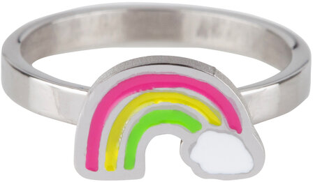 KIDZ 45 steel children&#039;s rings with enamel in 3 sizes in Display Easy Order (4)