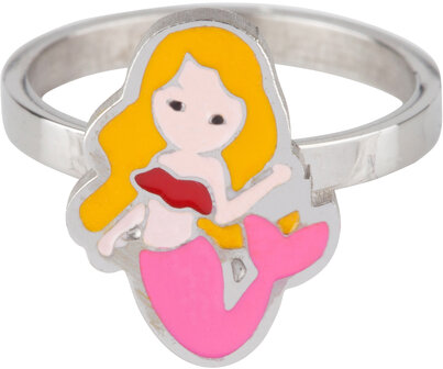 KIDZ 45 steel children&#039;s rings with enamel in 3 sizes in Display Easy Order (4)