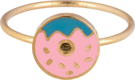 45 Gold-colored mixed bestsellers children&#039;s rings in 3 sizes in Display Easy Order KIDZ (7)