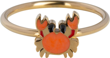 45 steel enamel and gold animal children&#039;s rings in 3 sizes in Display Easy Order KIDZ (14)