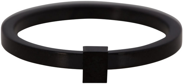  Ring R486 Black 'Quatre Steel' 